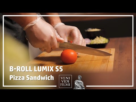 Sandwich Pizza - B-Roll Lumix S5