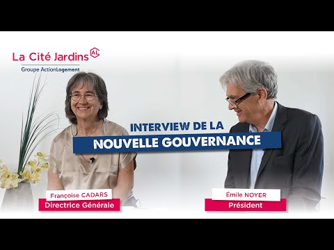 Interview de la Gouvernance de La Cité Jardins - Françoise CADARS et Émile NOYER